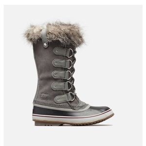 NWT Sorel Joan of Arctic Winter Boots Size 7 Gray
